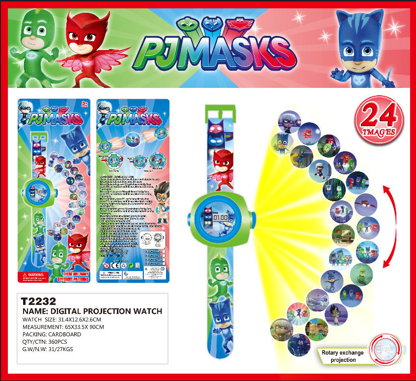 Digital projection watch