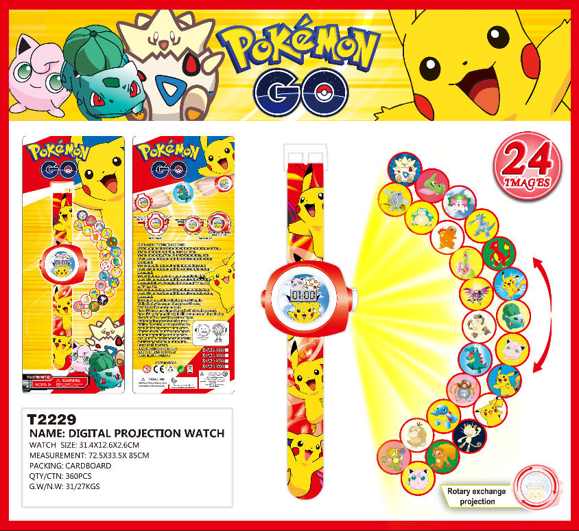 Digital projection watch