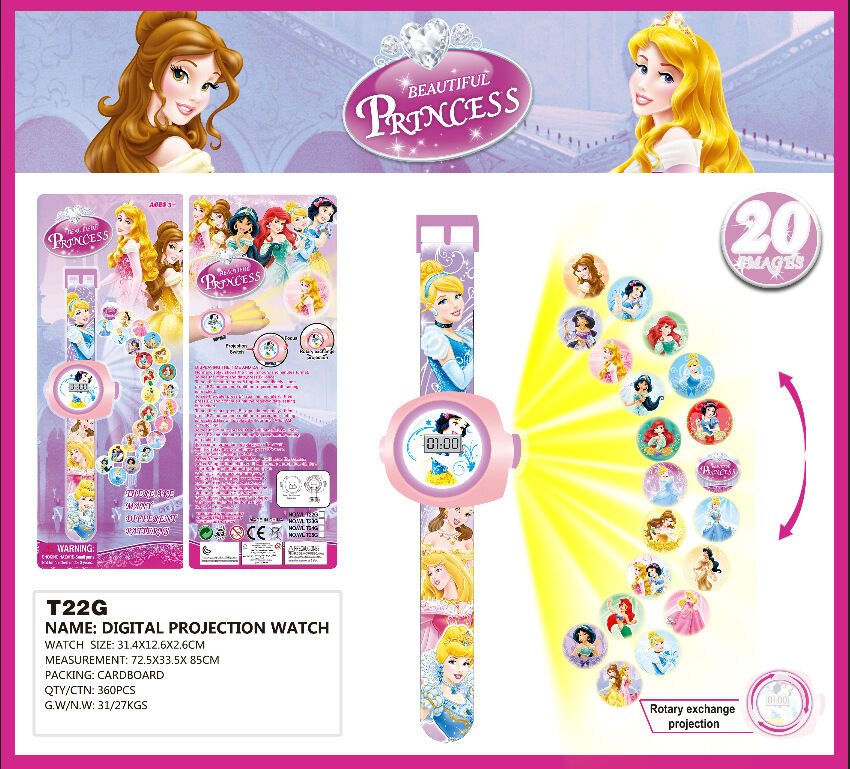 Digital projection watch