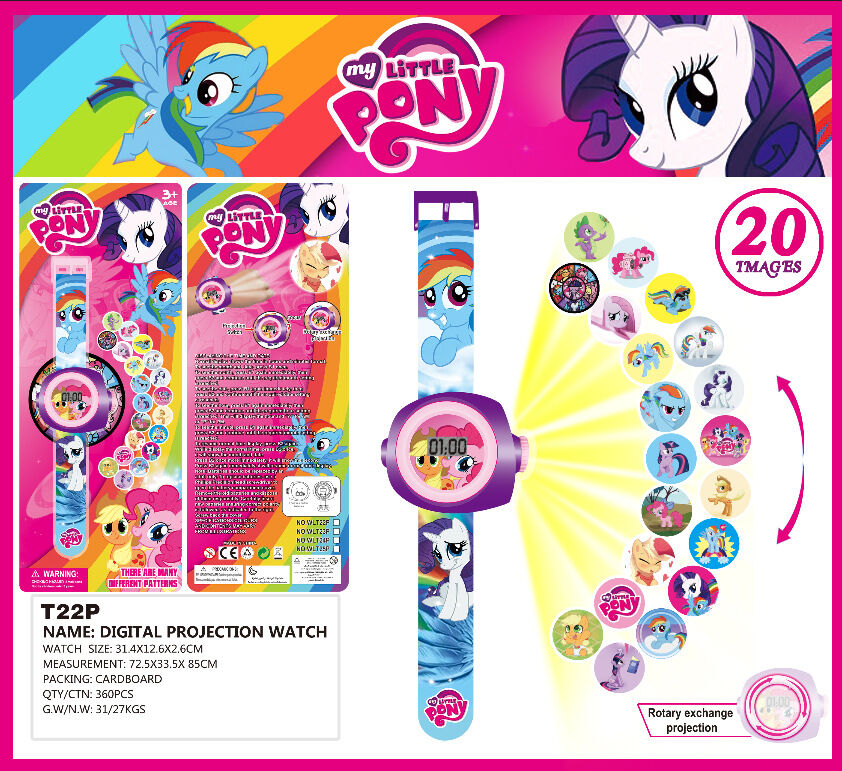 Digital projection watch