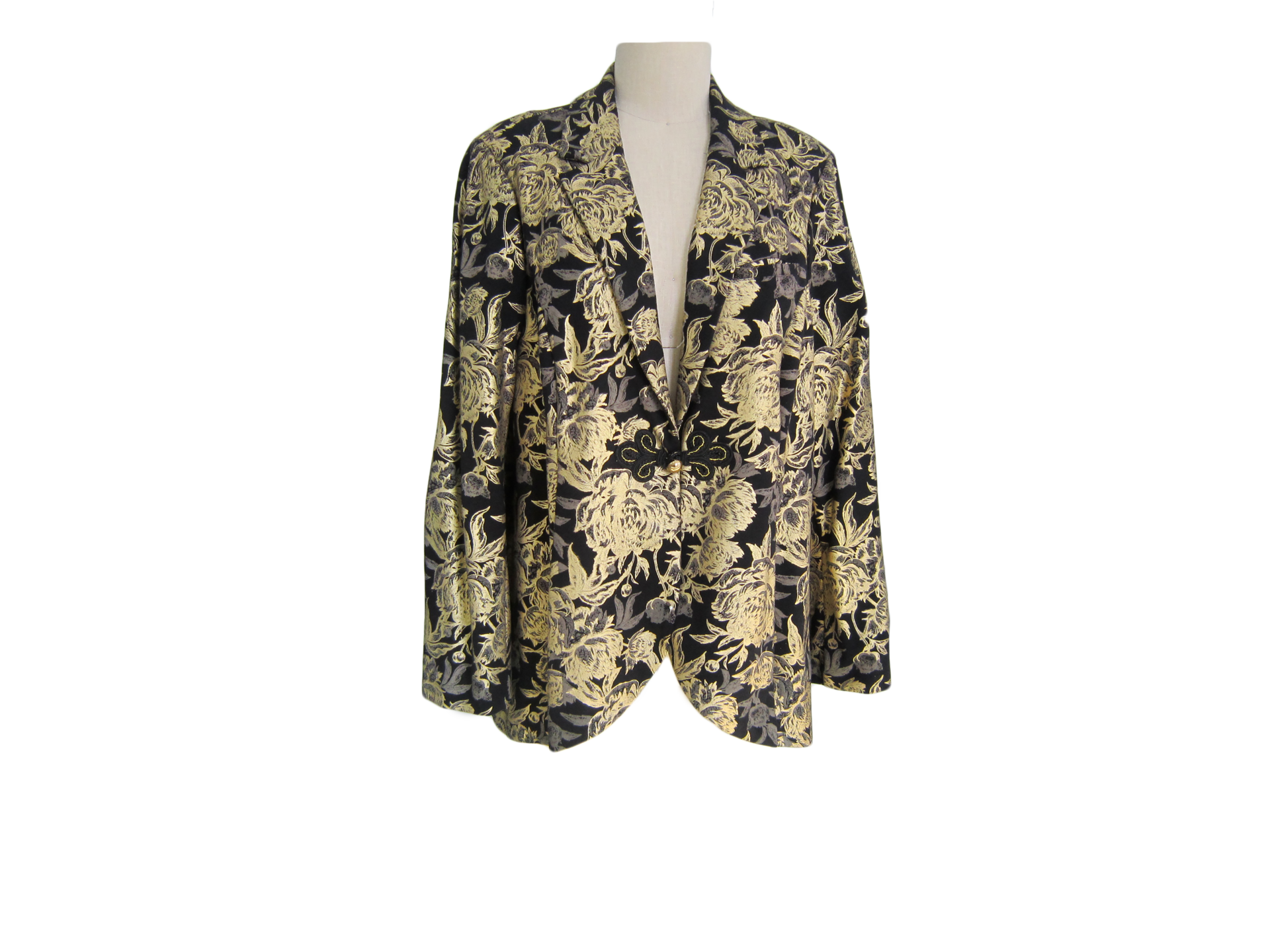 GOLDEN BLOCKING COAT