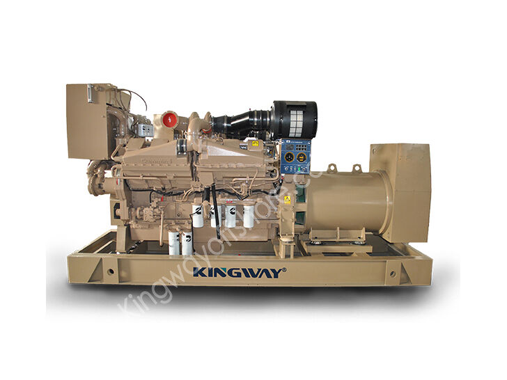 groupe électrogène diesel marin de 25KVA 20KW Cummins avec l'échangeur de chaleur