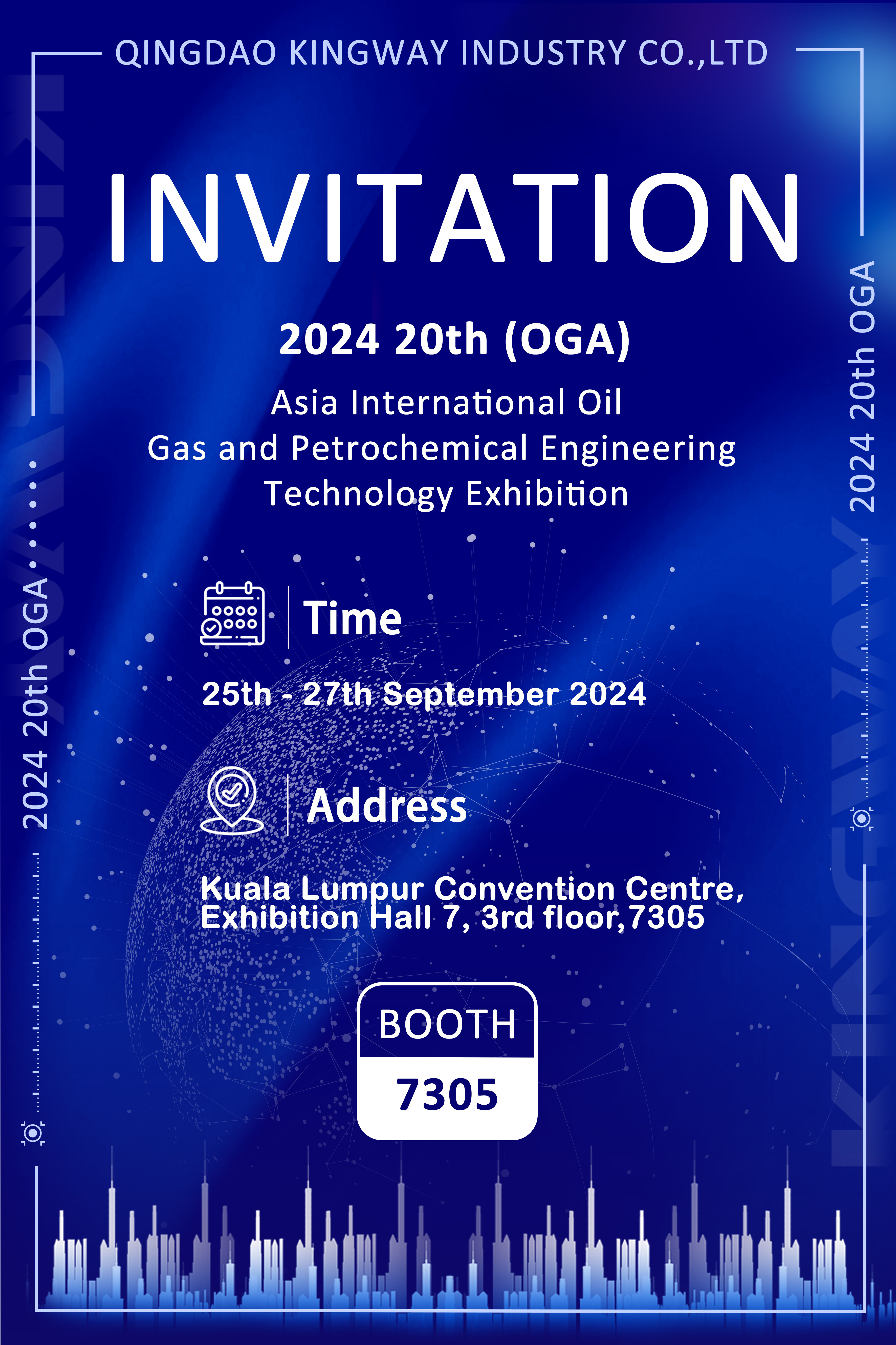 Bienvenidos a la 20.ª Exposición Internacional de Tecnología de Ingeniería Petroquímica, Petroquímica y Gas de Asia (OGA) 2024 Bienvenidos a la 20.ª Exposición Internacional de Tecnología de Ingeniería Petroquímica, Petroquímica y Gas de Asia (OGA) 2024