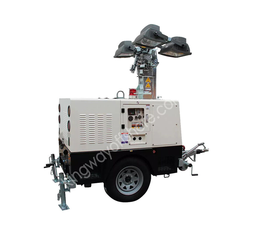 Torre de iluminación a prueba de explosiones Kingway Atex Certified Zone 2 Torre de iluminación a prueba de explosiones Kingway Atex Certified Zone 2