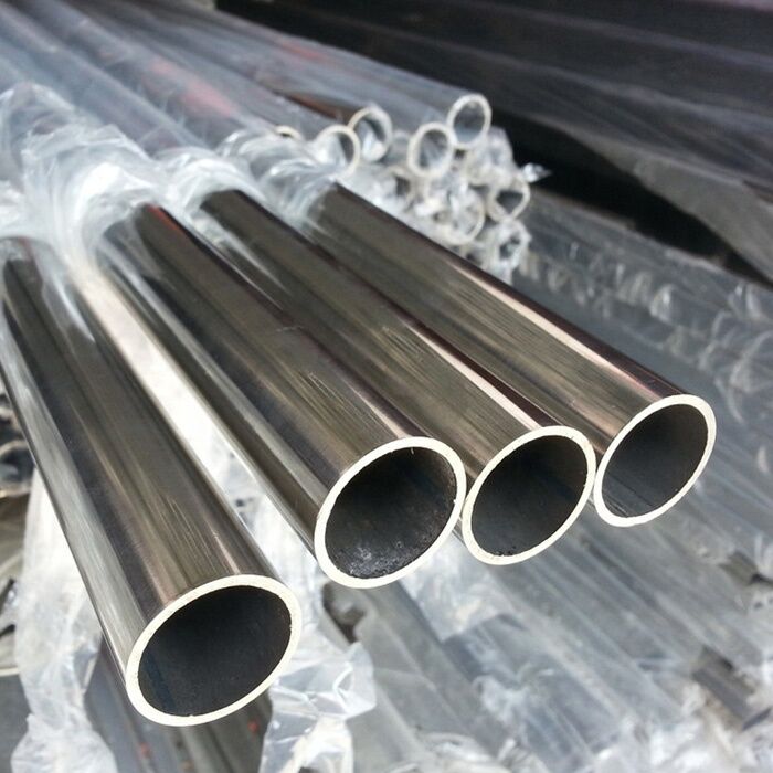 201 202 polished stainless steel pipe round tube