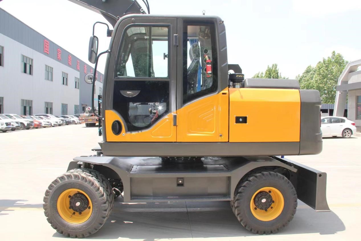 Excavadora de ruedas de 8,0 toneladas Excavadora de ruedas de 8,0 toneladas