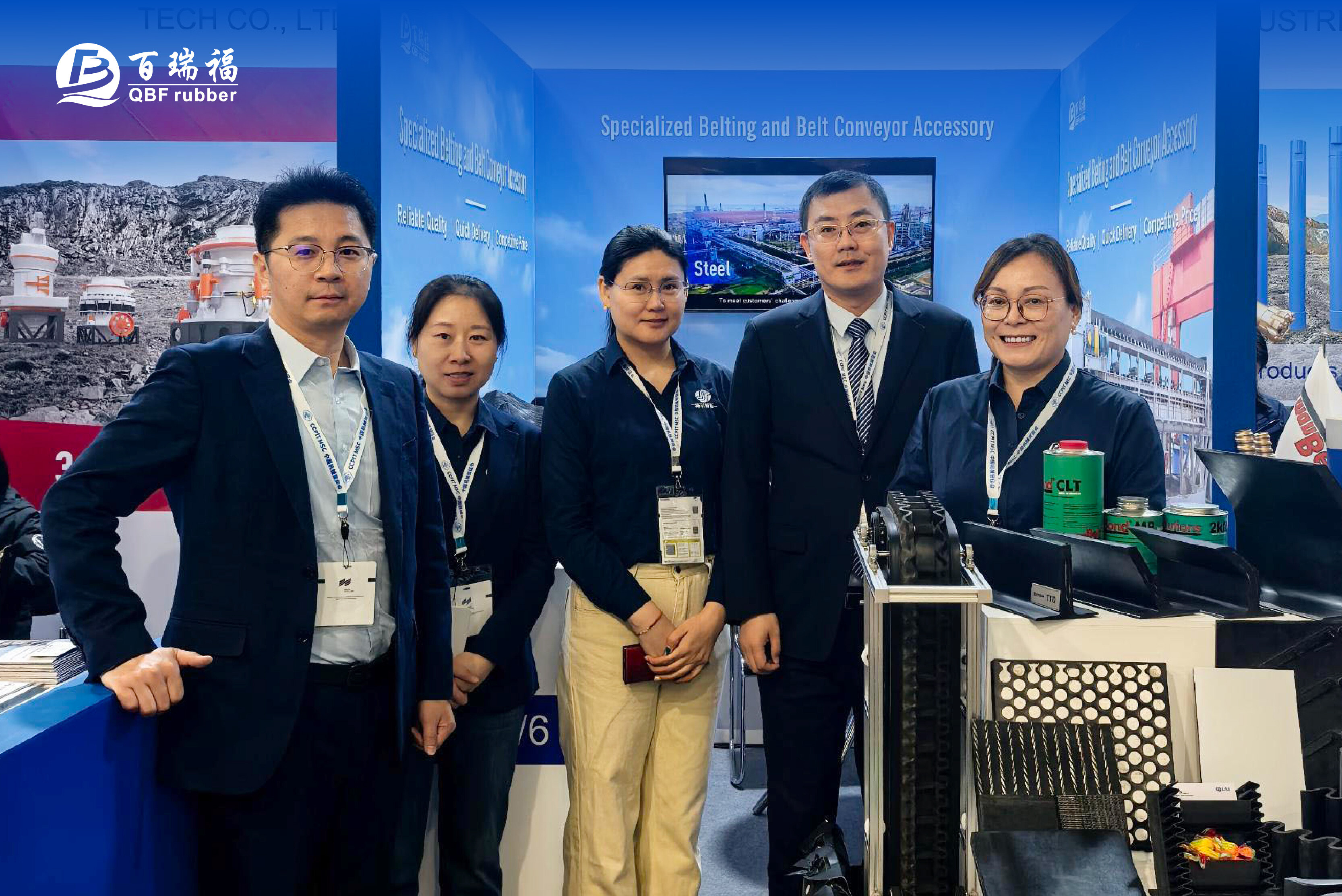 La participación de QBF Rubber en Bauma 2025 finaliza con éxito. Nos vemos en 2028. La participación de QBF Rubber en Bauma 2025 finaliza con éxito. Nos vemos en 2028.