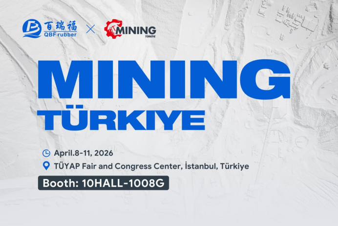 El nuevo sistema vertical de transporte minero de QBF rubber está listo para debutar en Mining Turkey 2026
