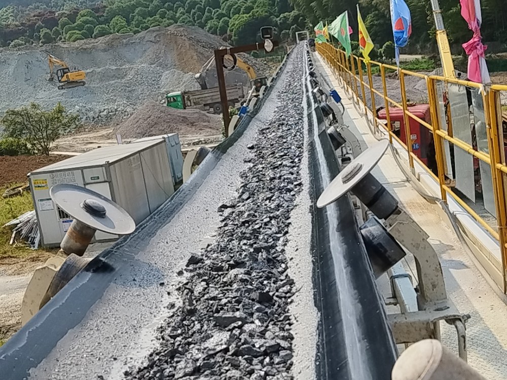 Banda transportadora de cable de acero