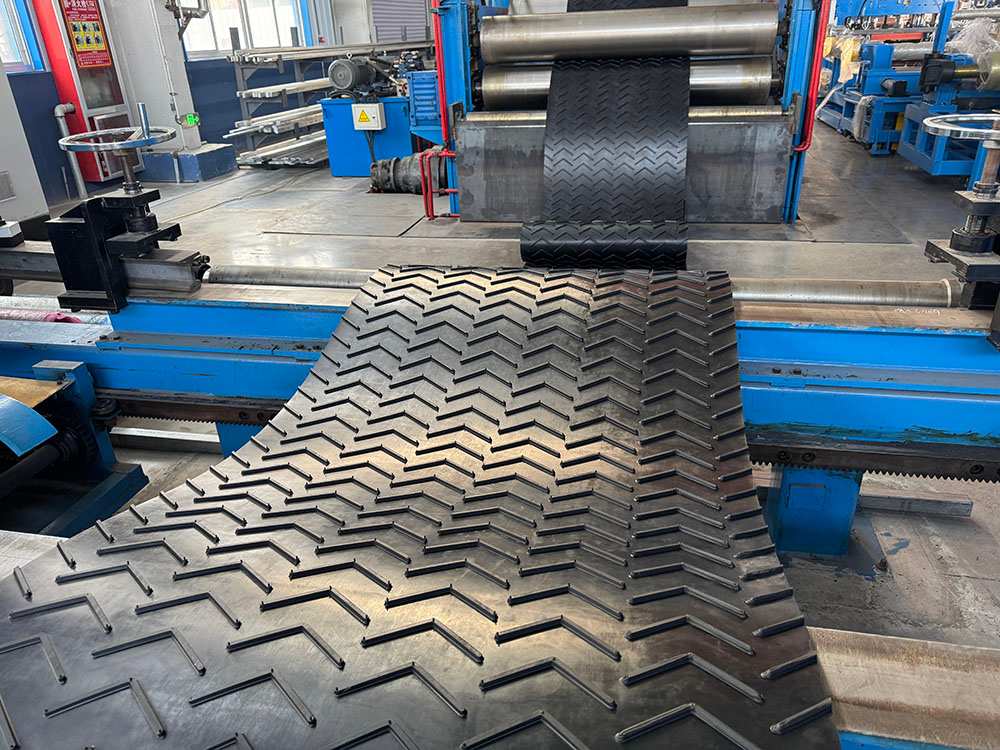 Banda transportadora Chevron