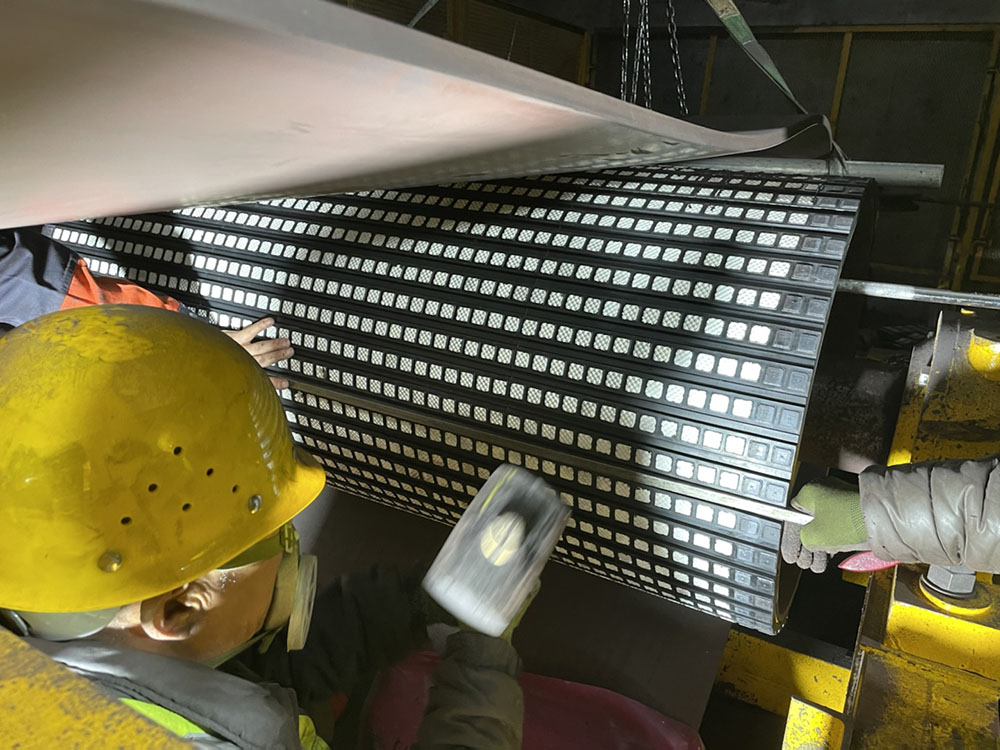 Revestimiento de Polea