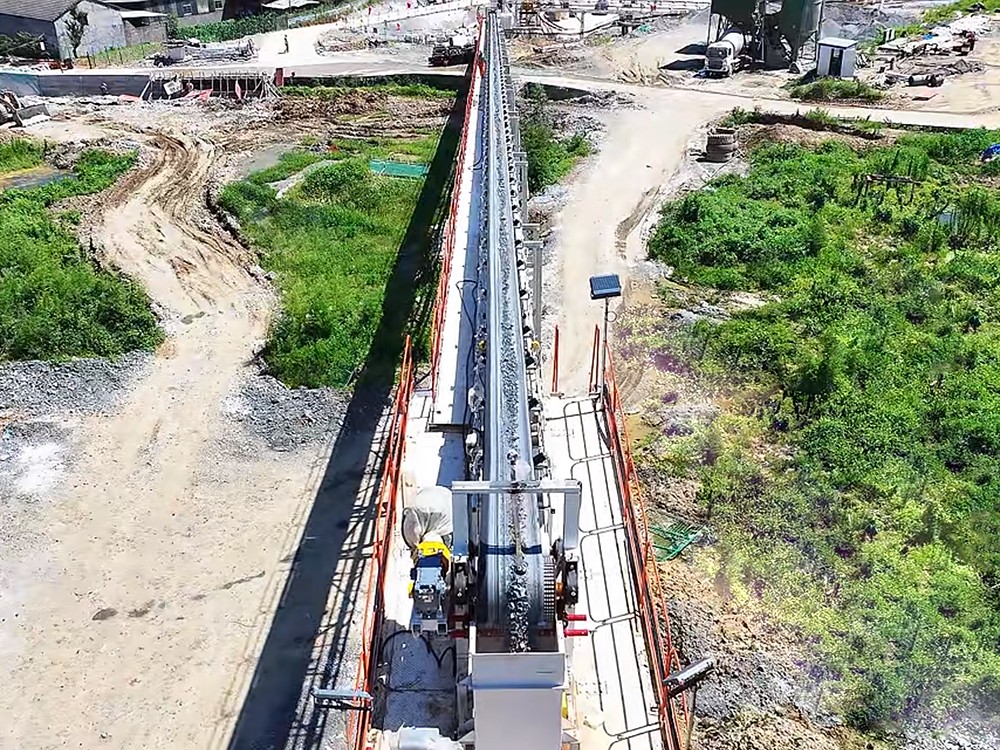 STH Cinta transportadora de cables de acero de alta resistencia