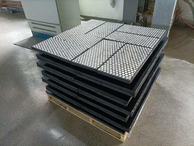 Revestimiento de desgaste cerámico