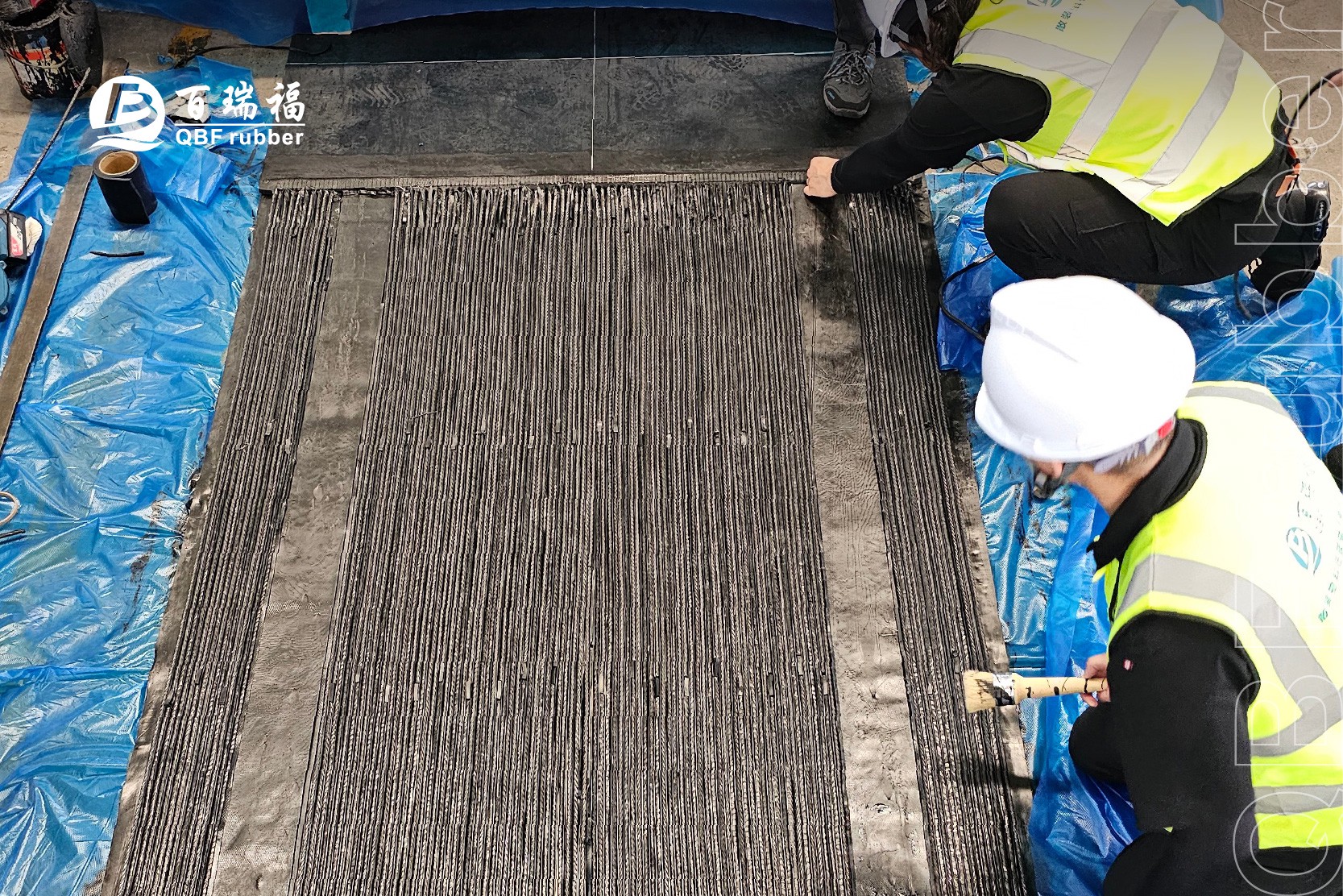 QBF Rubber Ofrece Capacitación Práctica para el Empalme de Cintas de Cordon de Acero de Alta Resistencia QBF Rubber Ofrece Capacitación Práctica para el Empalme de Cintas de Cordon de Acero de Alta Resistencia
