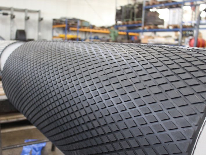 Revestimiento de polea