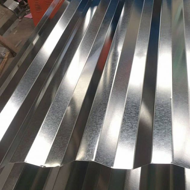 corrugated sheet metal roofing