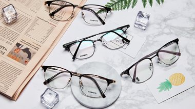 The use of lenses, prisms, contact lenses, intraocular lenses and other corrective vision, to eliminate visual fatigue, protection or treatment of the eye.