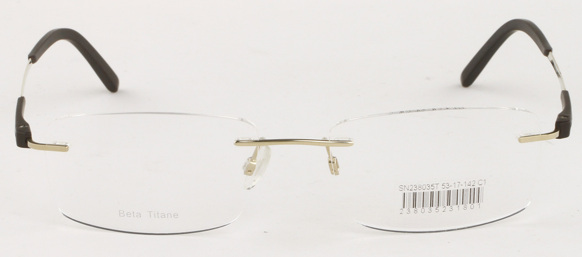 SN238035T Men Titanium optical frame