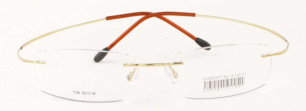 SN238067T Men Titanium optical frame
