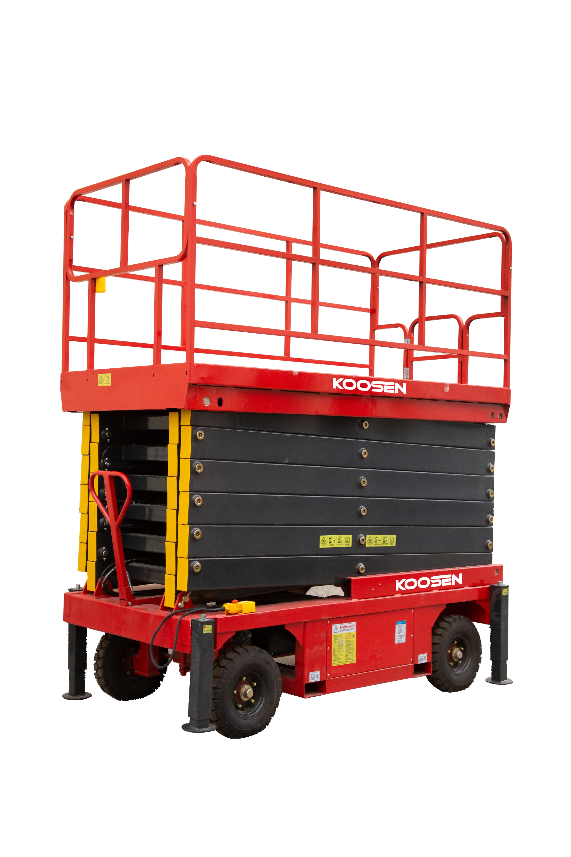Push Around Scissor Lift