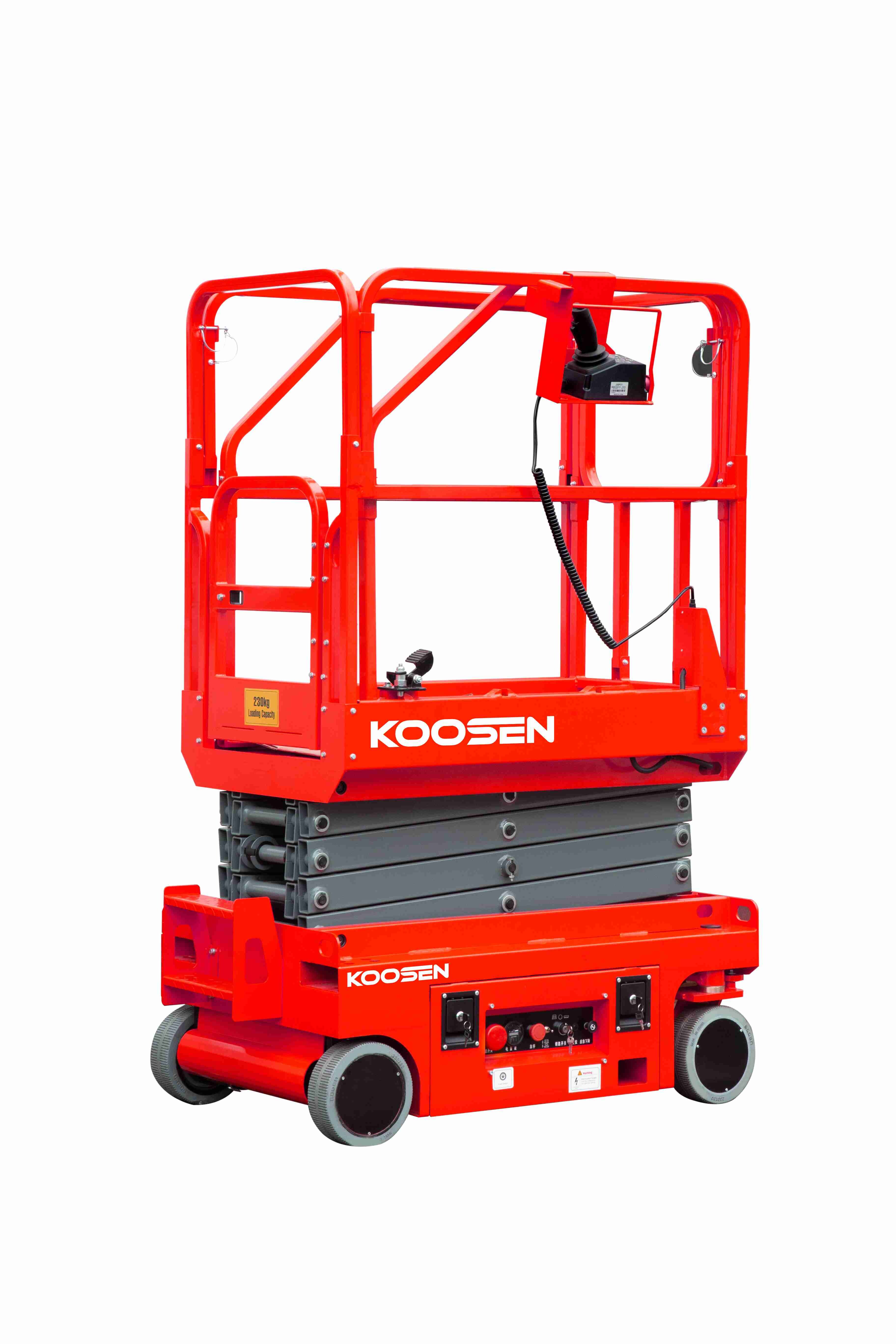 Mini Electric Scissor lifts-Hydraulic Steering
