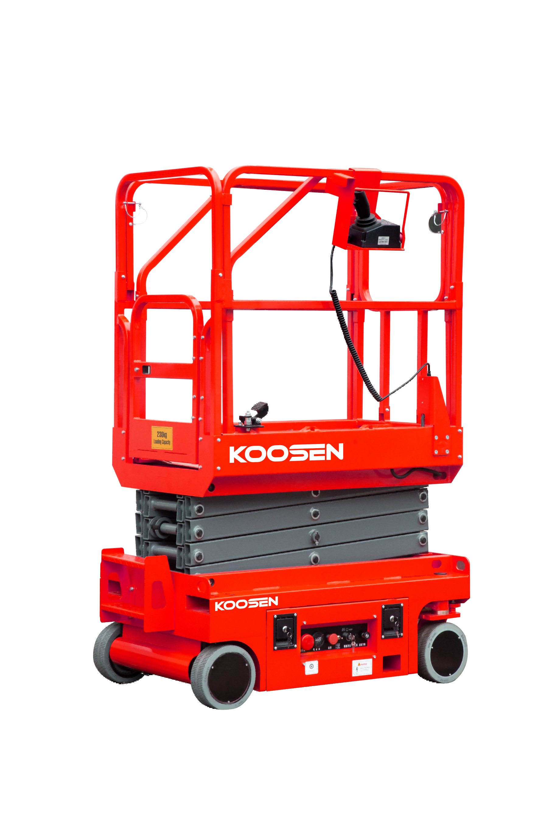 Mini Electric Scissor lifts-Hydraulic Steering