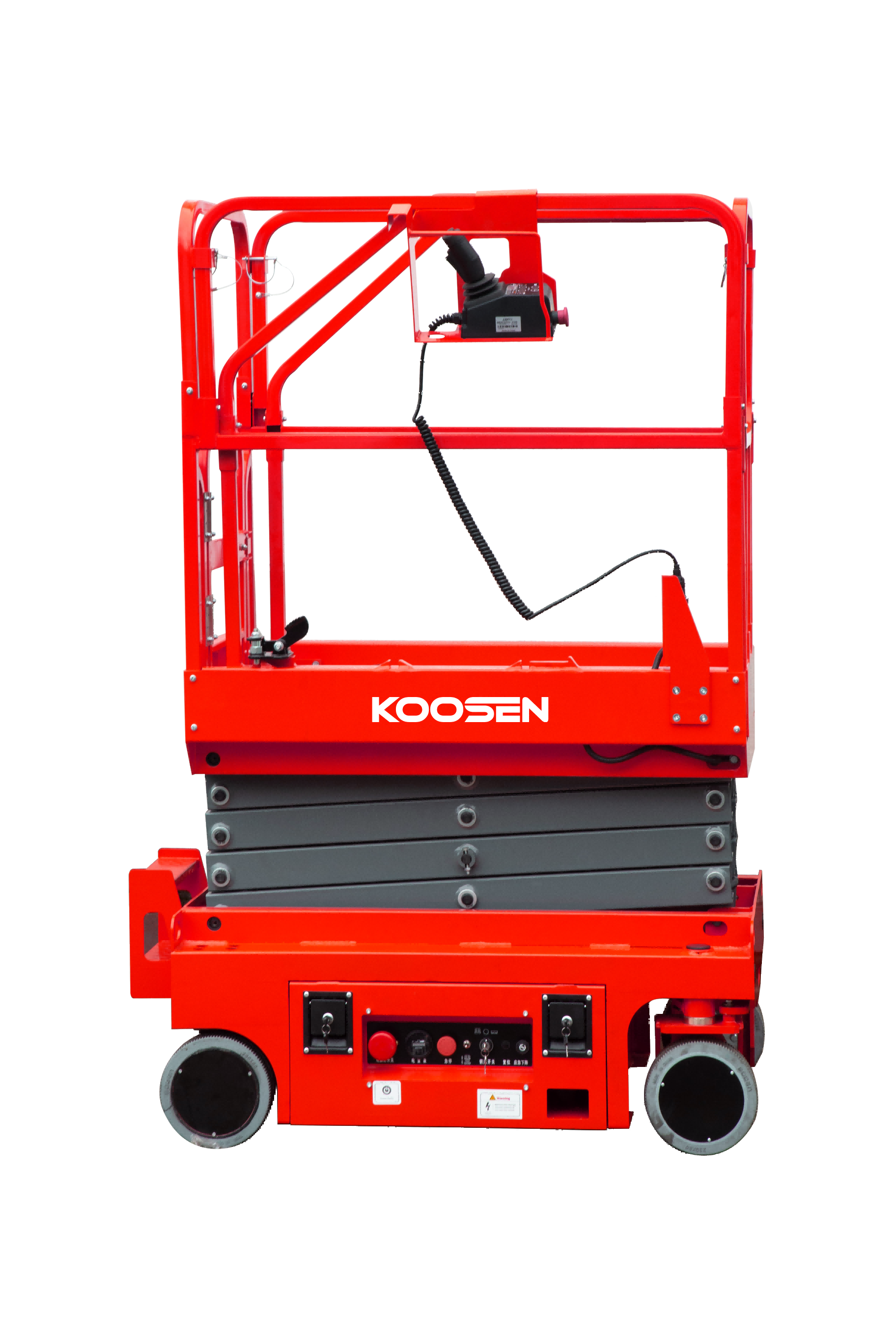 Mini Electric Scissor lifts-Hydraulic Steering