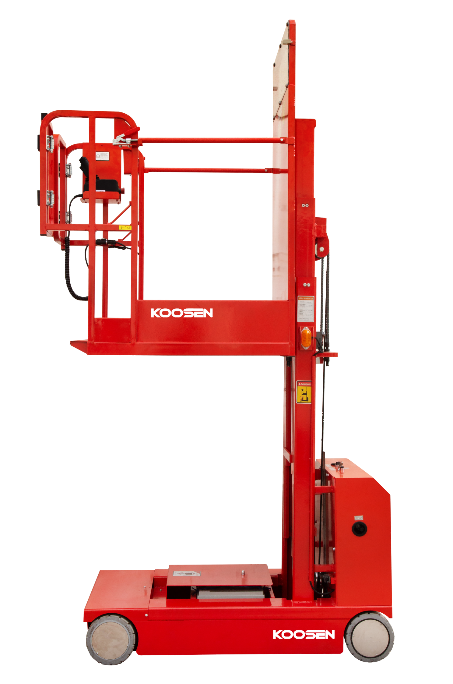 Electric Order Picker-Hydraulic Steering