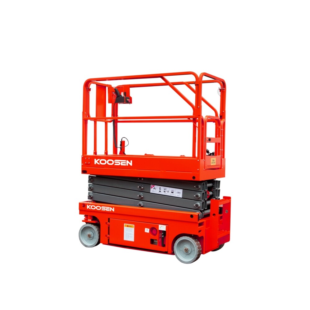 Mini Electric Scissor lifts-Hydraulic Steering