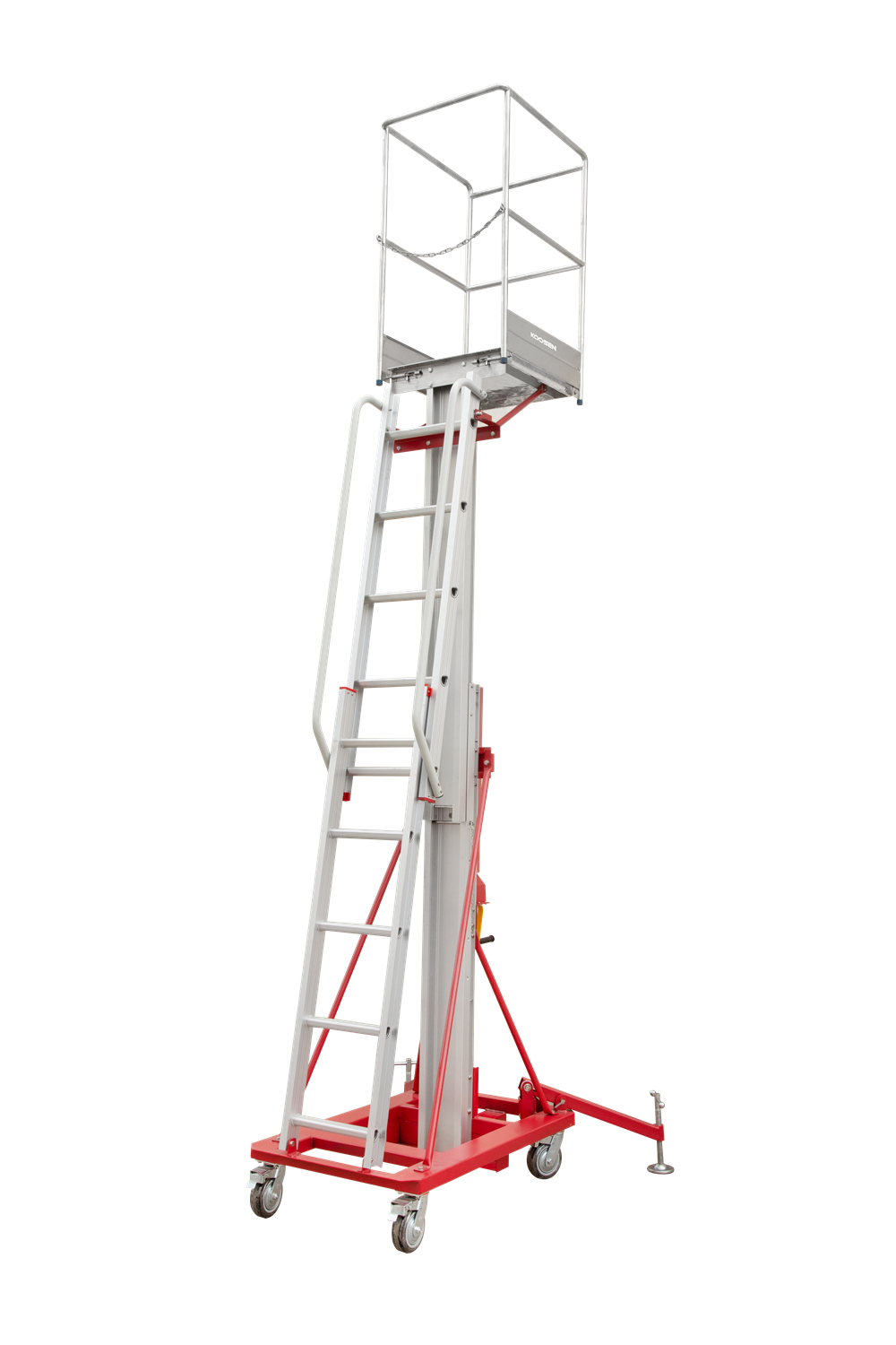 Manual Winch working Platform