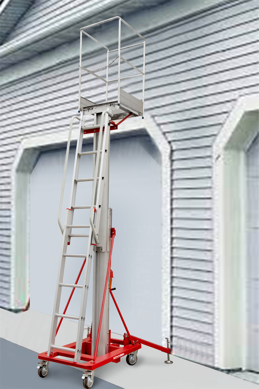 Manual Winch working Platform