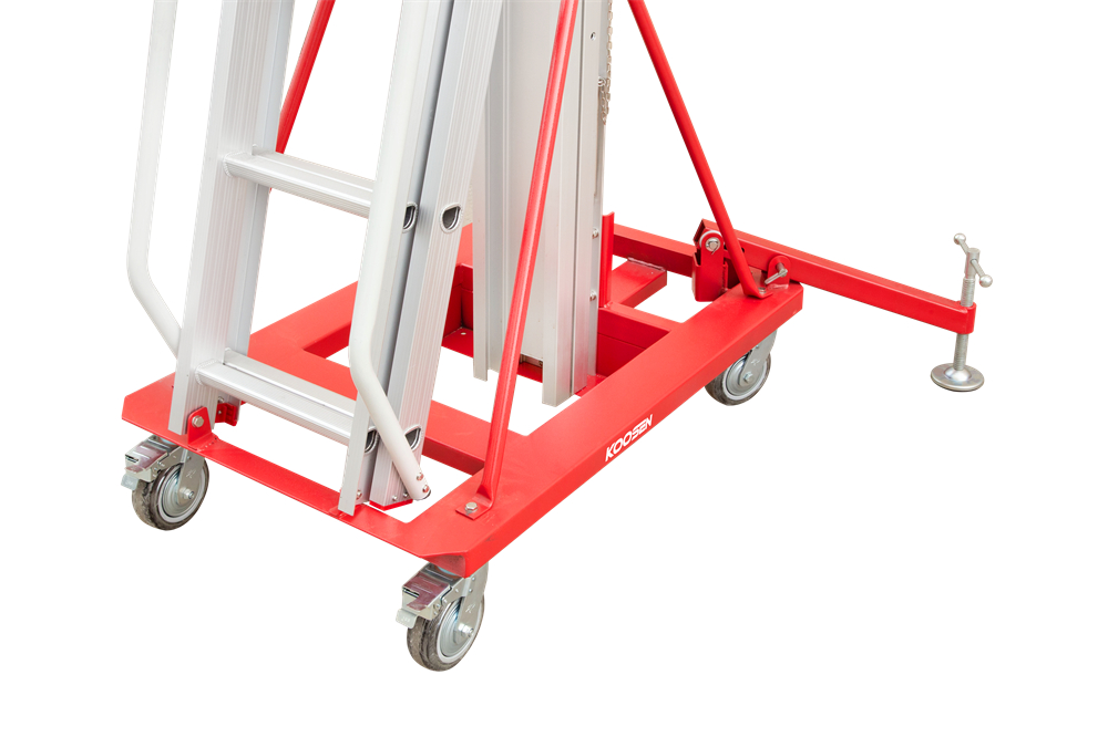Manual Winch working Platform