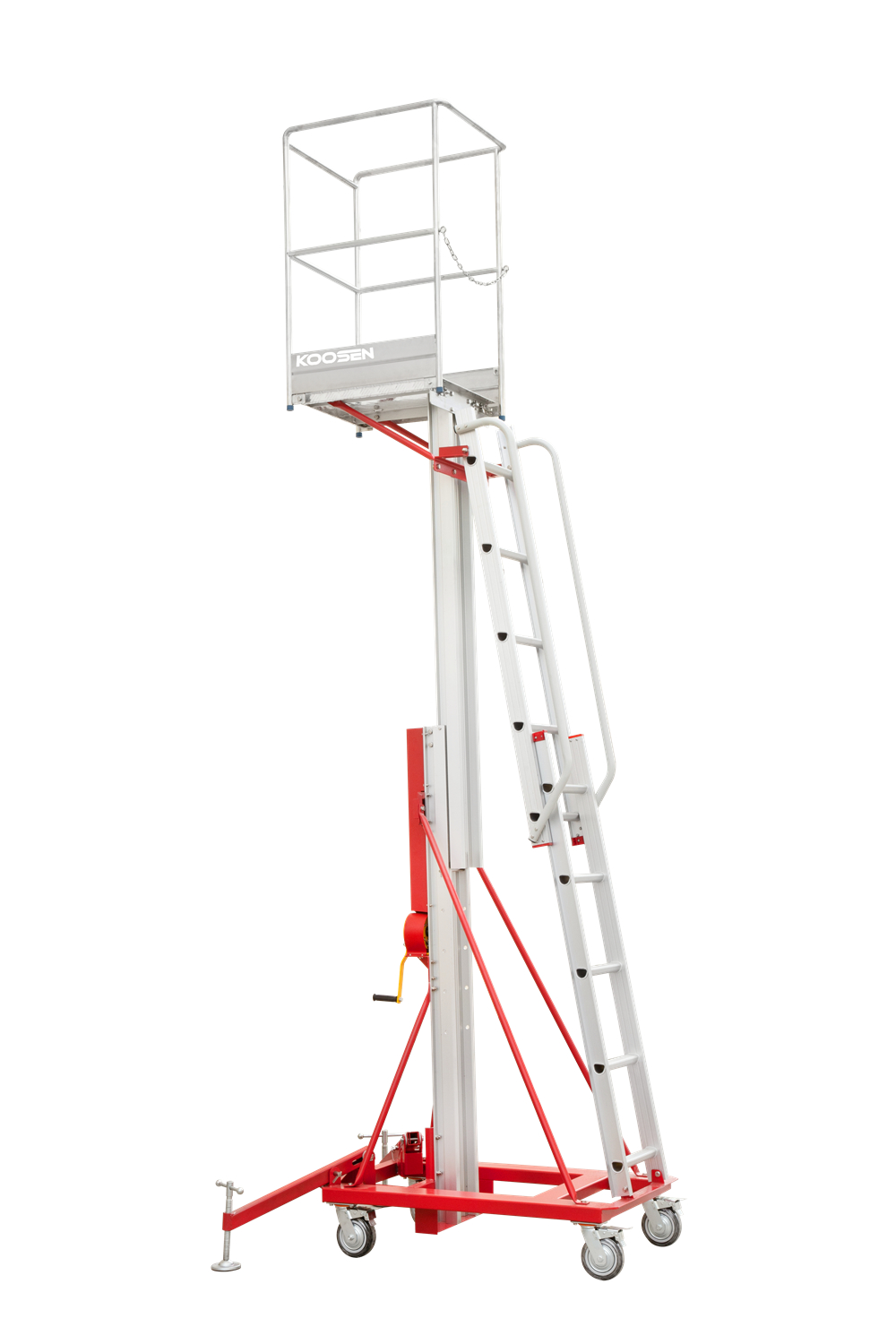Manual Winch working Platform