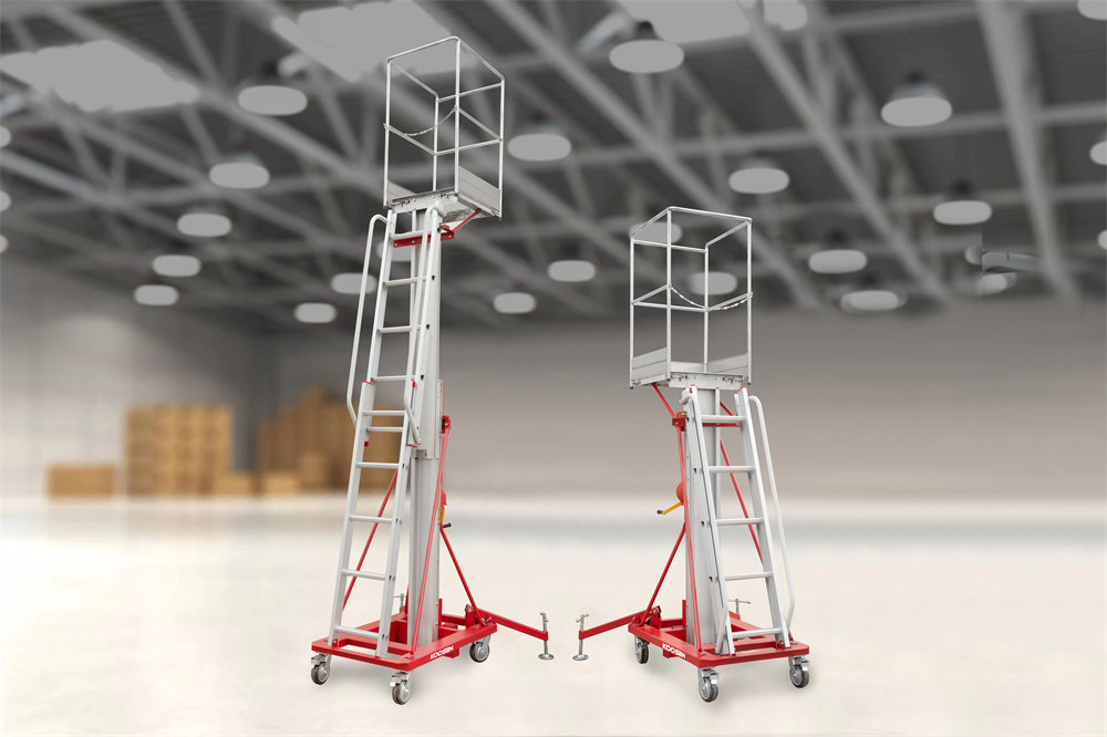Manual Winch working Platform