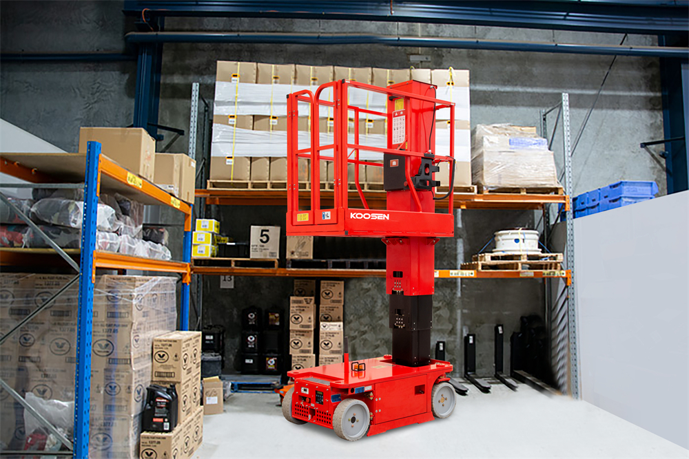 Drivable Telescopic lift