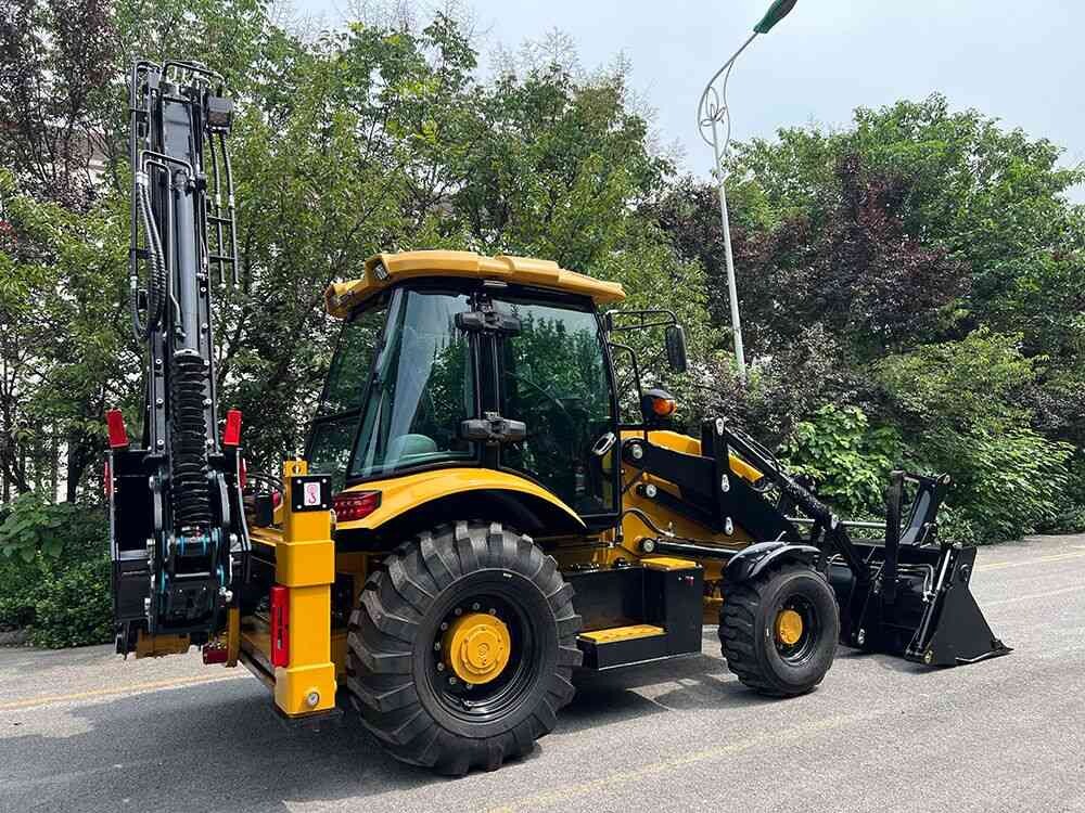 KS430H Side shift backhoe loader