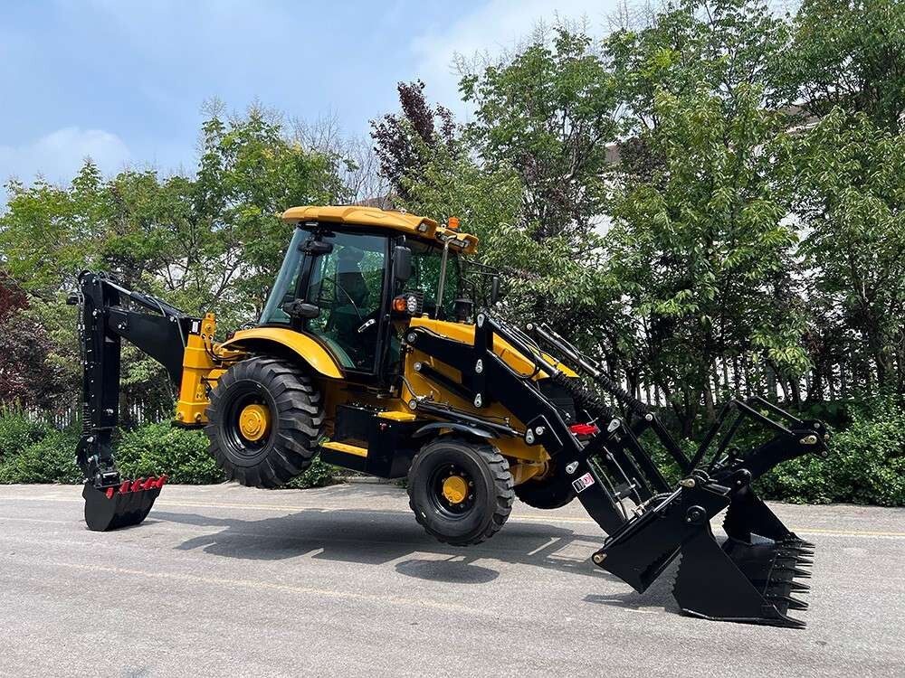 KS430H Side shift backhoe loader