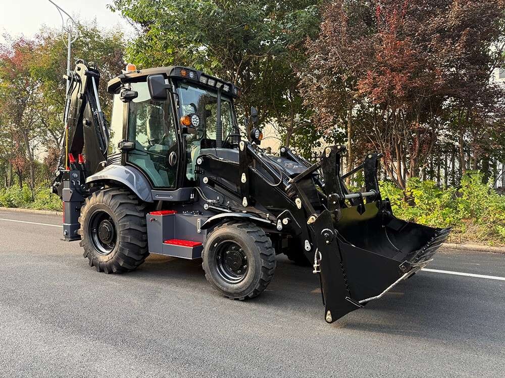 KS430H Side shift backhoe loader