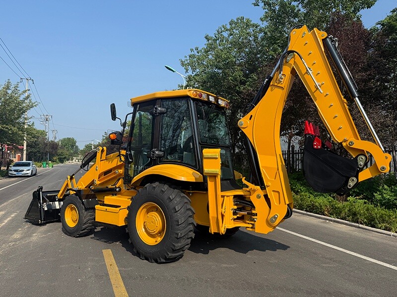  KS420H Side shift backhoe loader