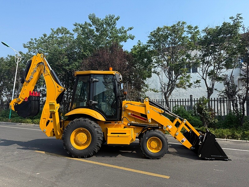  KS420H Side shift backhoe loader