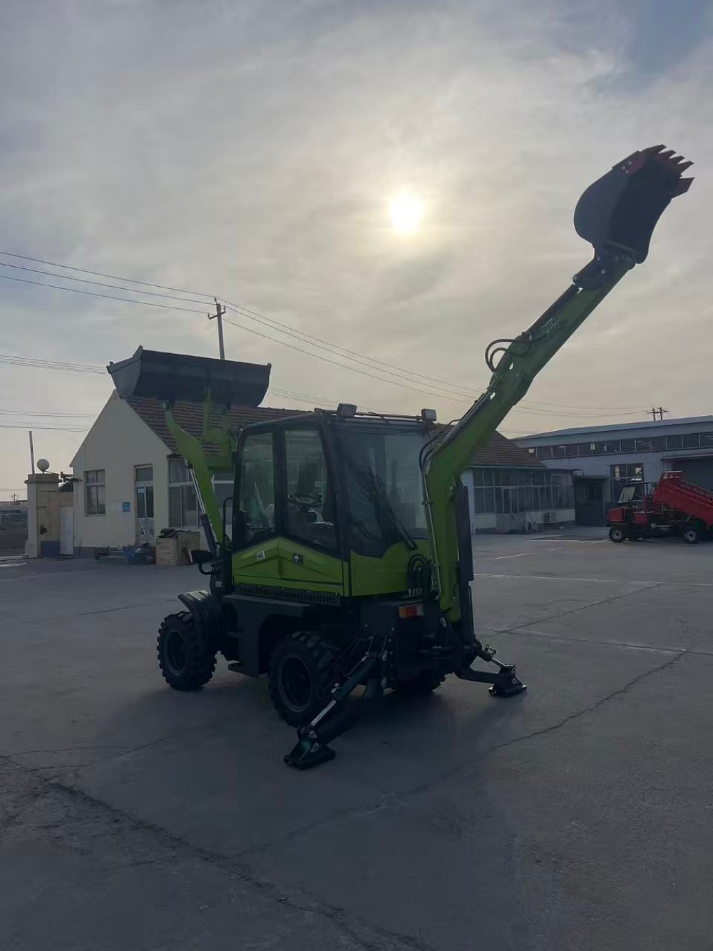 KS18-20 backhoe loader