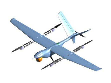 KS-D10VE compound wing UAV