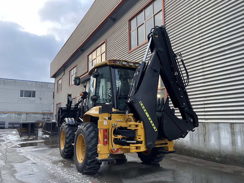 KS432H Side shift backhoe loader