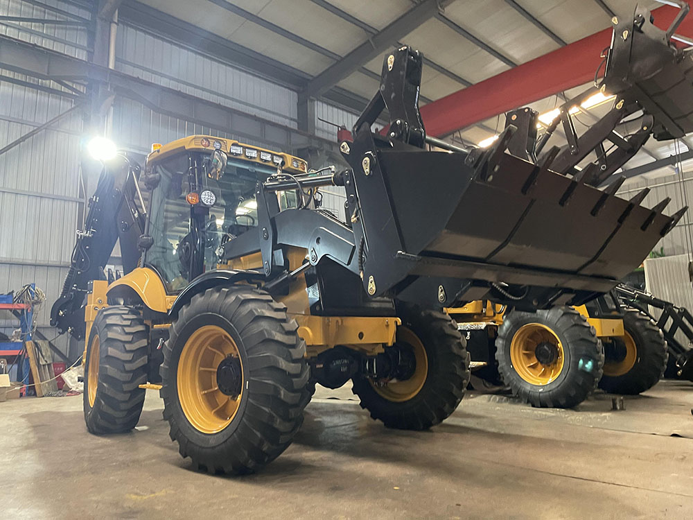 KS432H Side shift backhoe loader