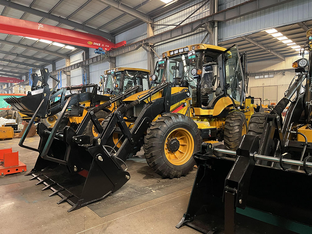 KS432H Side shift backhoe loader