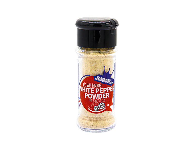 Pimenta-branca em pó