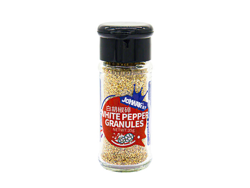 Grânulos de pimenta-branca