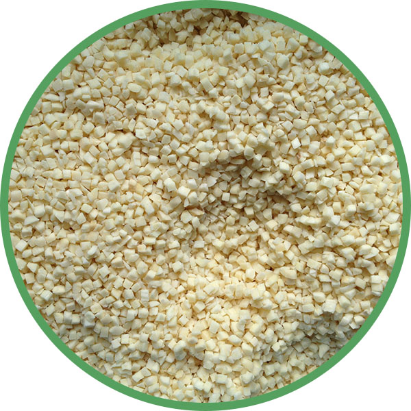 alho congelado em cubos