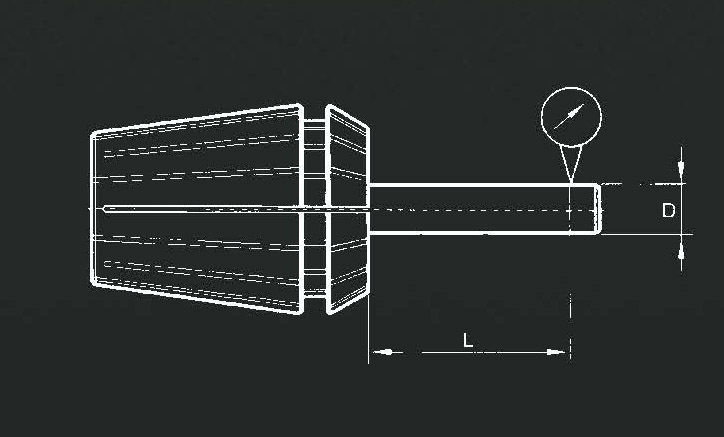 ER 夹头跳动检测 RUNOUT TEST