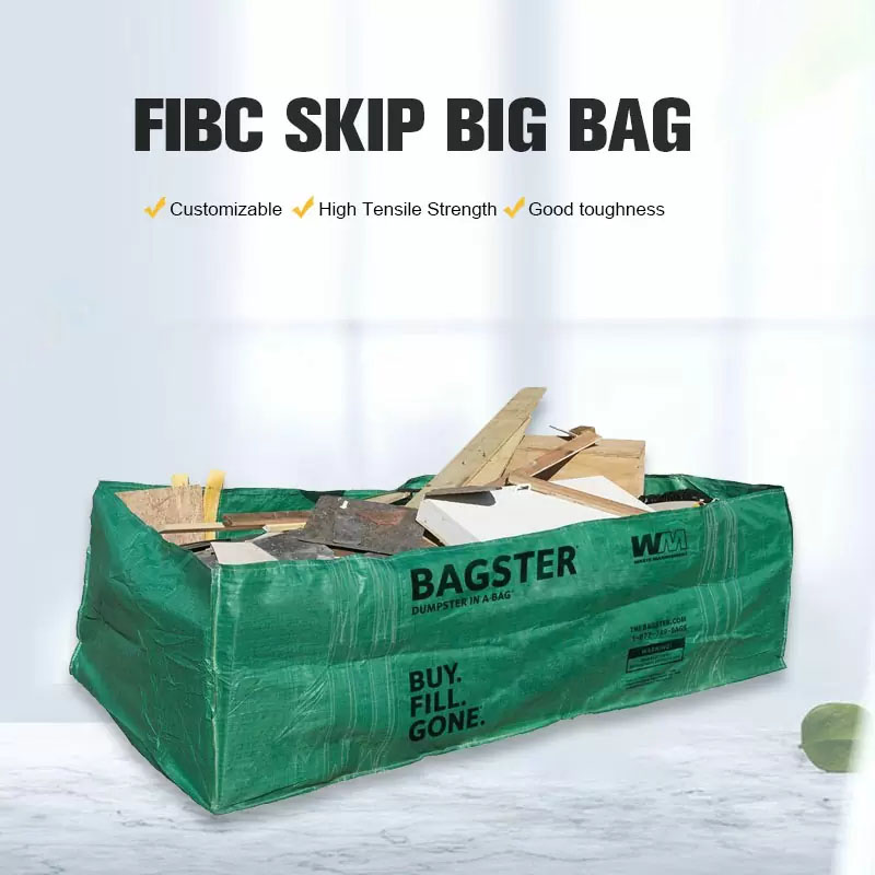 Saltar bolsa grande para artículos domésticos Residuos de construcción para empresa de eliminación de basura